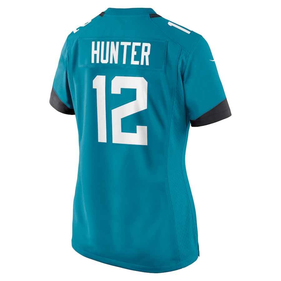 Travis Hunter Jacksonville Jaguars Nike Women's 2025 NFL Draft First Round Pick Team Game Player Jersey - Teal - Image 3