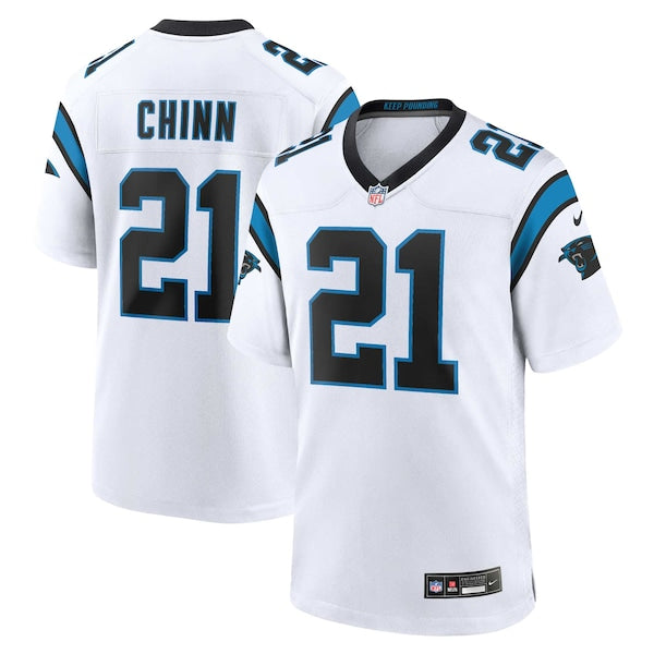 Jeremy Chinn Carolina Panthers Nike Game Jersey - White/Black - Image 2