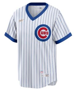 Alternative view of Andre Dawson Chicago Cubs Nike Home Cooperstown Collection Player Jersey - White