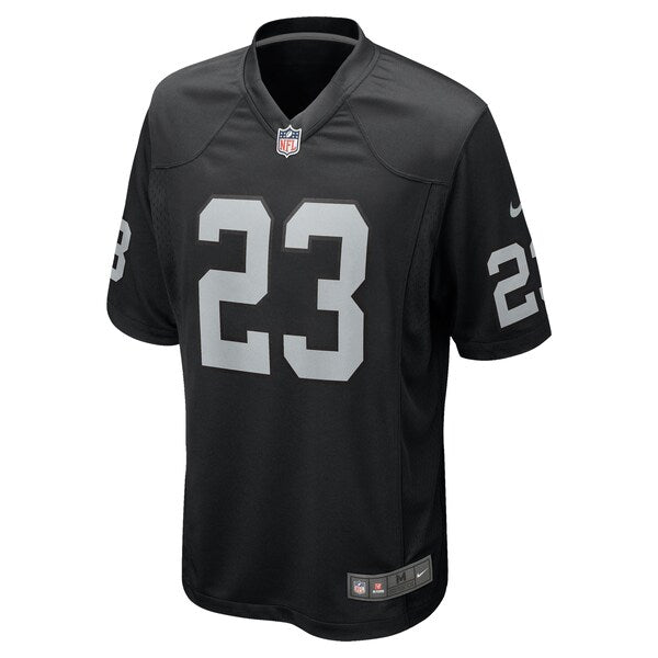 Dylan Laube Las Vegas Raiders Nike Team Game Jersey - Black - Image 3