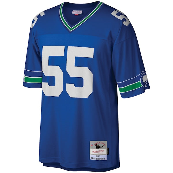 Brian Bosworth Seattle Seahawks Legacy Replica Jersey - Royal - Image 2