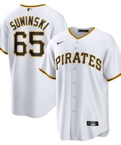Jack Suwinski Pittsburgh Pirates Nike Home Replica Jersey - White