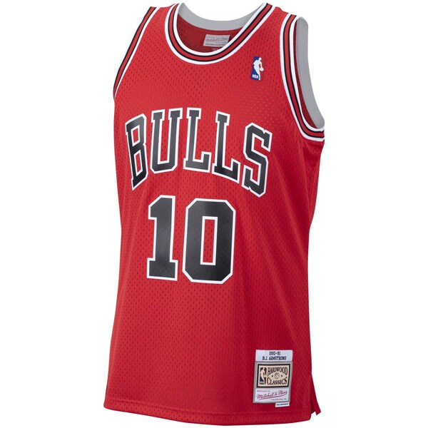 B. J. Armstrong Chicago Bulls 2001/02 Hardwood Classics Swingman Jersey - Red - Image 2