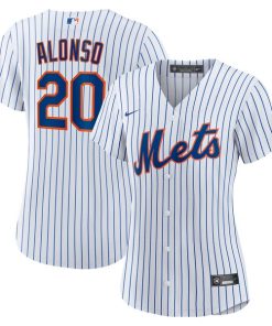 Pete Alonso New York Mets Nike Women's Home Replica Player Jersey - White