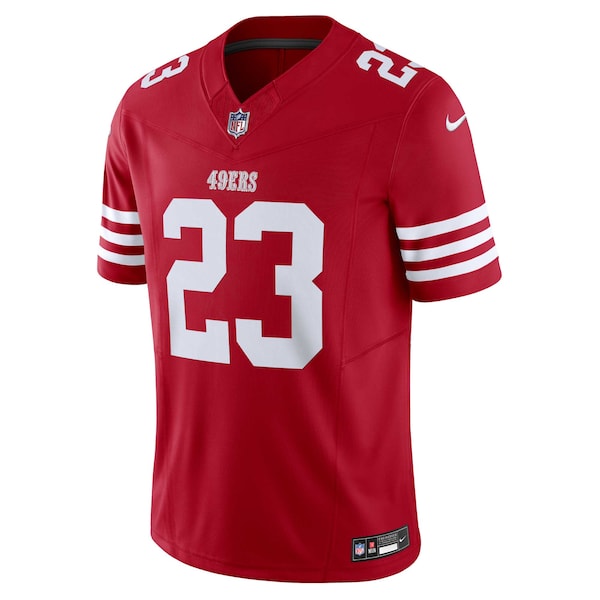 Christian McCaffrey San Francisco 49ers Nike Vapor F.U.S.E. Limited Jersey - Scarlet - Image 2
