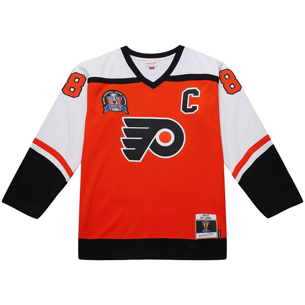 Eric Lindros Philadelphia Flyers Big & Tall 1996-97 Blue Line 2.0 Jersey - Orange - Image 2