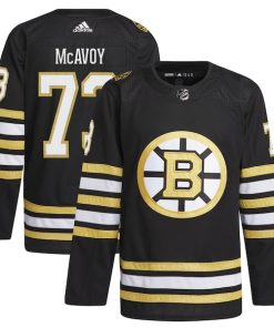 Charlie McAvoy Boston Bruins adidas  Primegreen Authentic Pro Player Jersey - Black