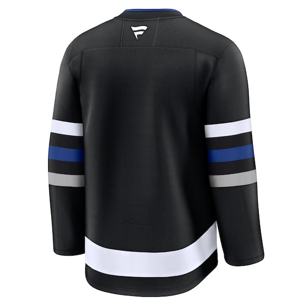 Tampa Bay Lightning Alternate Premium Jersey - Black/Blue/White - Image 4