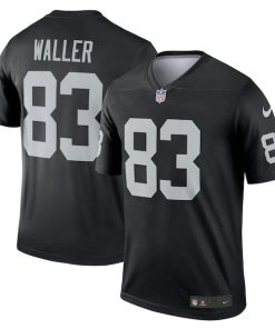 Darren Waller Las Vegas Raiders Nike Legend Jersey - Black/White