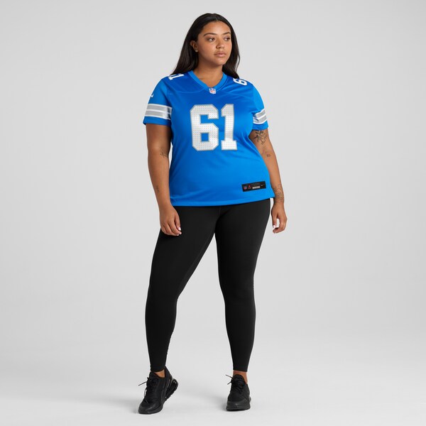 David Bada Detroit Lions Nike Women's Team Game Jersey - Blue - Image 5