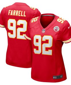 Neil Farrell Jr. Kansas City Chiefs Nike Women's Team Game Jersey -  Red