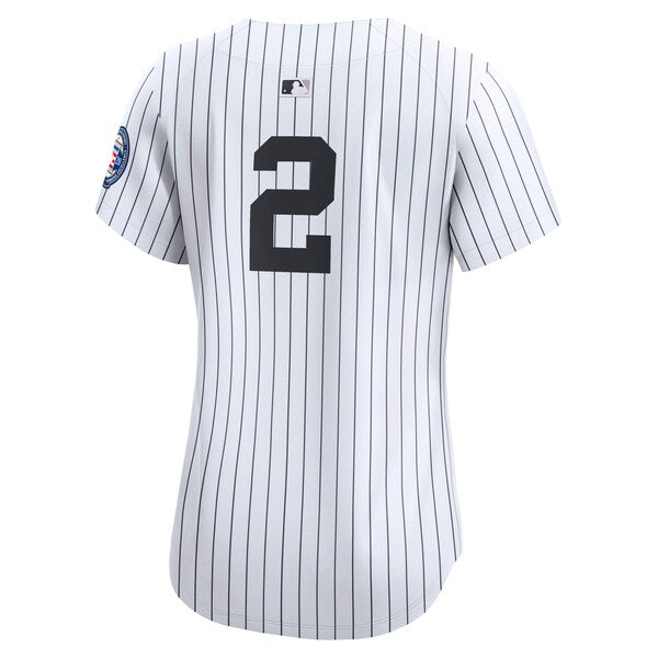 Derek Jeter New York Yankees Nike Women's Home Limited Player Jersey?ยจC White - Image 2