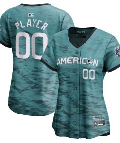 American League Nike Women's 2023 MLB All-Star Game Pick-A-Player Limited Jersey - Teal