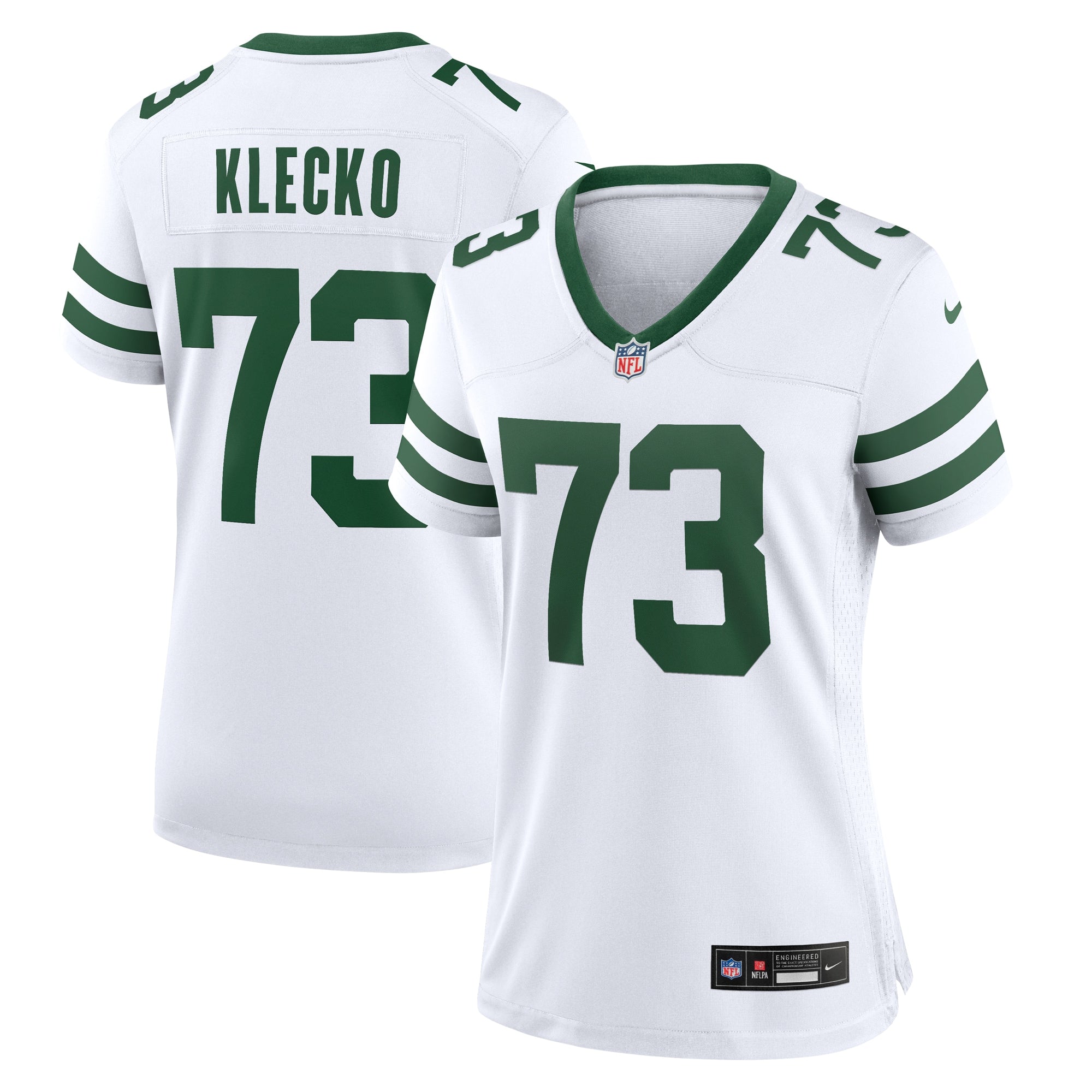 Joe Klecko New York Jets Nike Women's Game Retired Player Jersey - Gotham Green/White - Image 6