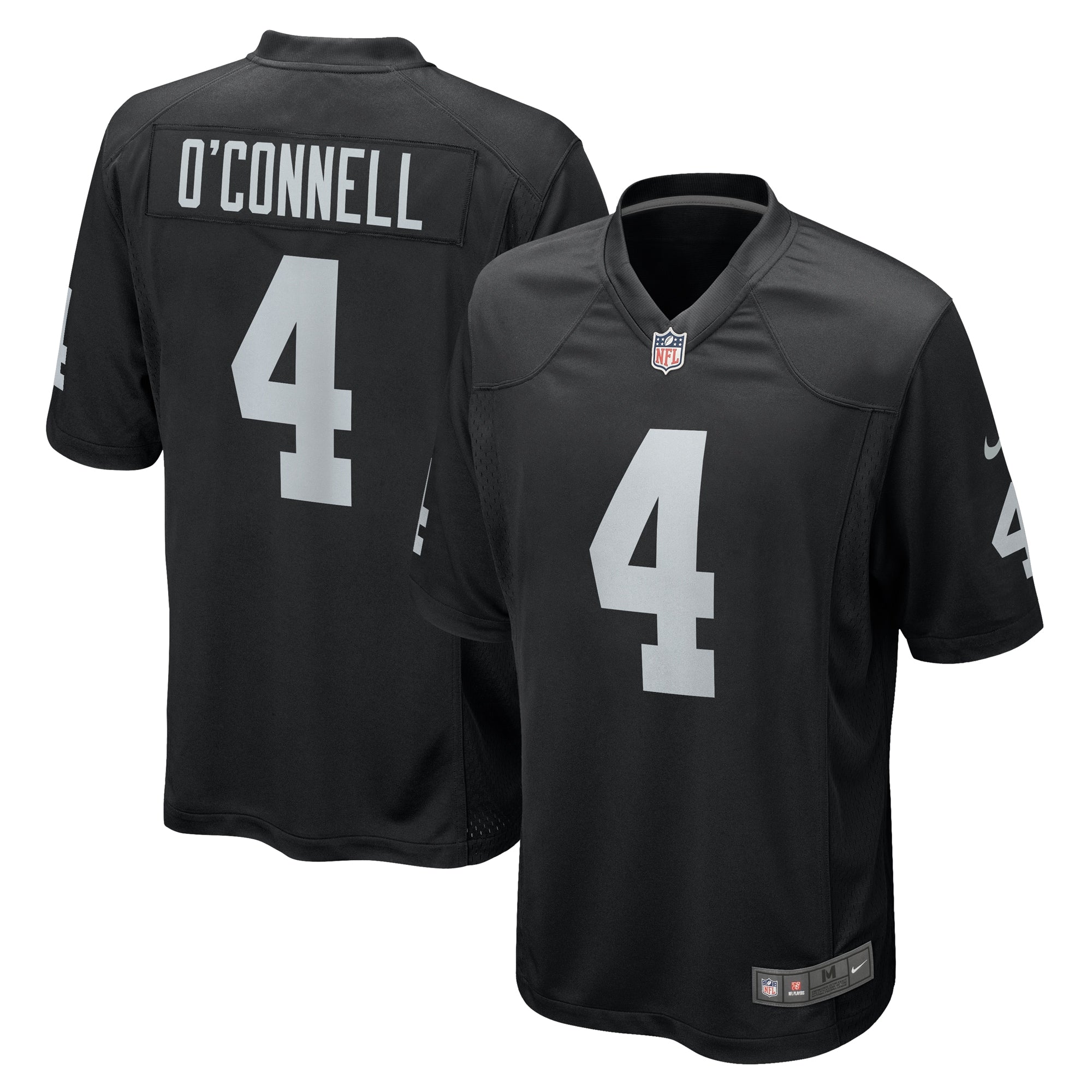Aidan O'Connell Las Vegas Raiders Nike Game Jersey - White/Black - Image 9