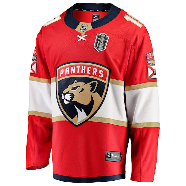 Matthew Tkachuk Florida Panthers 2025 Stanley Cup Final Home Breakaway Player Jersey - Red - Image 2