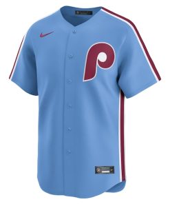 Alternative view of Philadelphia Phillies Nike  Alternate Limited Jersey?¨C Light Blue