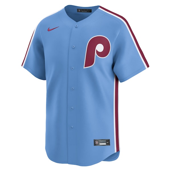 Philadelphia Phillies Nike Custom Alternate Limited Jersey?ยจC Light Blue - Image 2