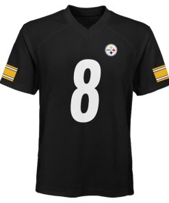 Alternative view of Aaron Rodgers Pittsburgh Steelers Outerstuff Preschool Replica Player Jersey - Black