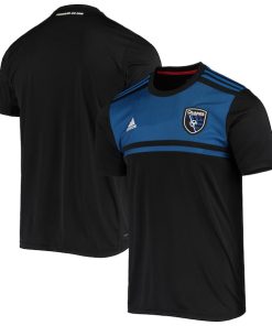 San Jose Earthquakes adidas 2020 Replica Blank Primary AEROREADY Jersey - Black