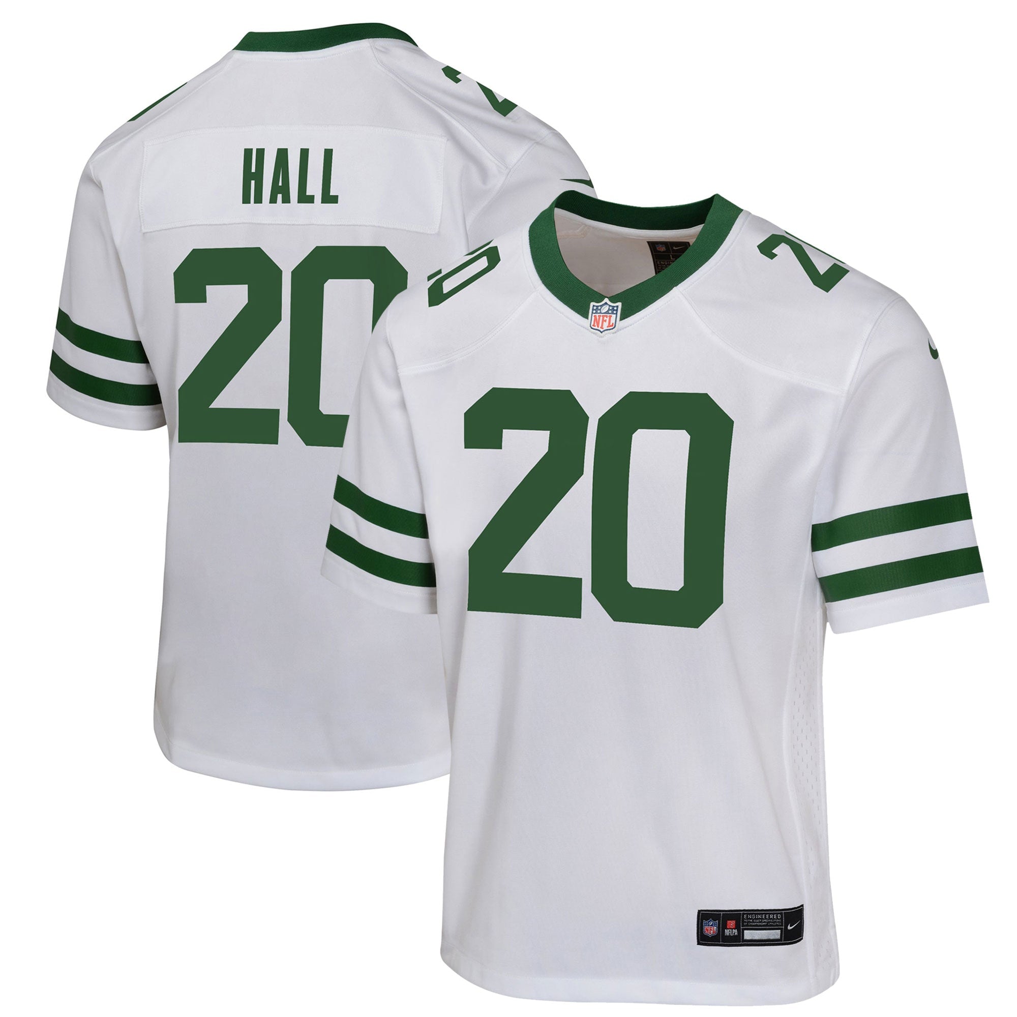 Breece Hall New York Jets Nike Youth Alternate Game Jersey - Legacy Black - Image 8