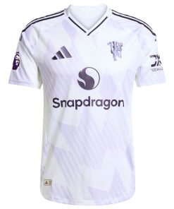 Alternative view of Manchester United adidas 2025/26 Away Authentic Jersey - White
