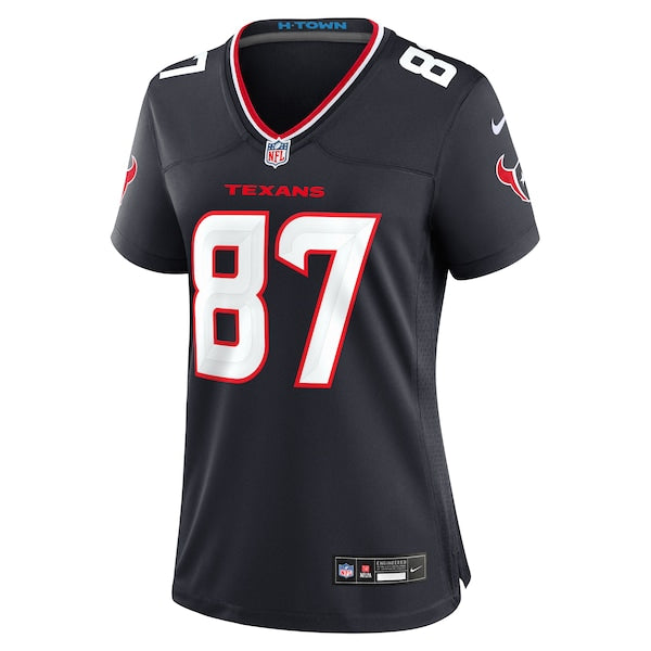 Cade Stover Houston Texans Nike Women's Game Jersey - Navy - Image 2