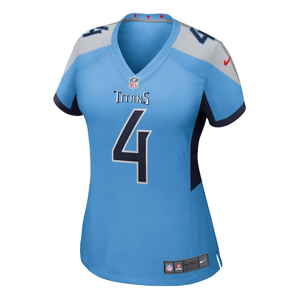 Tyler Lockett Tennessee Titans Nike Women's Team Game Jersey - Light Blue - Image 2