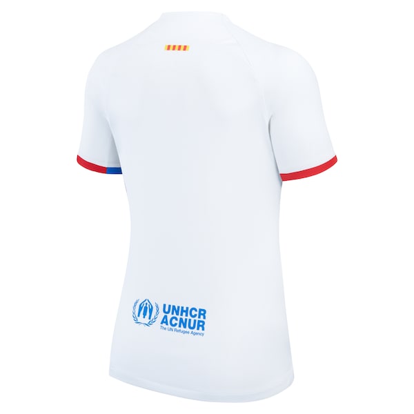 Barcelona Nike Women's 2023/24 Away Replica Jersey - White - Image 3