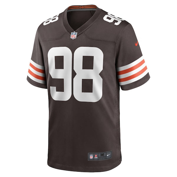 Trysten Hill Cleveland Browns Nike Game Jersey - Brown - Image 2