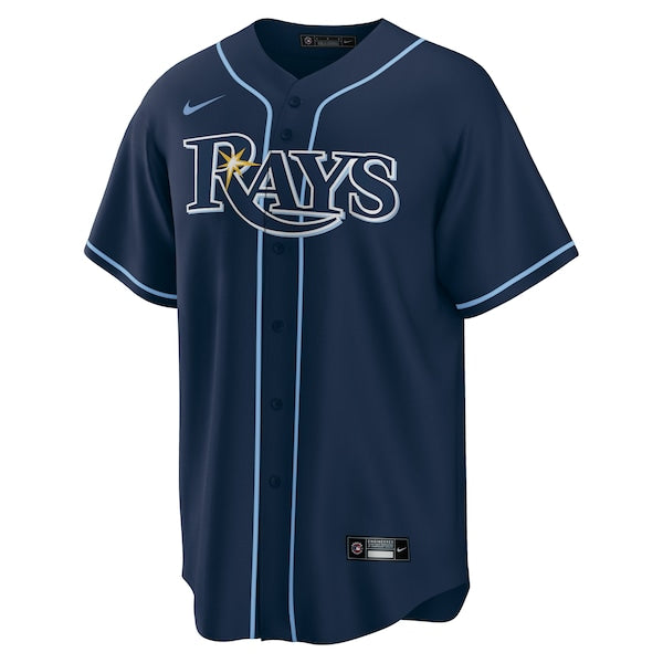 Tampa Bay Rays Nike Alternate Replica Team Jersey - Navy - Image 2