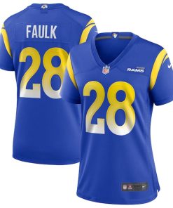 Marshall Faulk Los Angeles Rams Nike Women's Game Retired Player Jersey - Royal