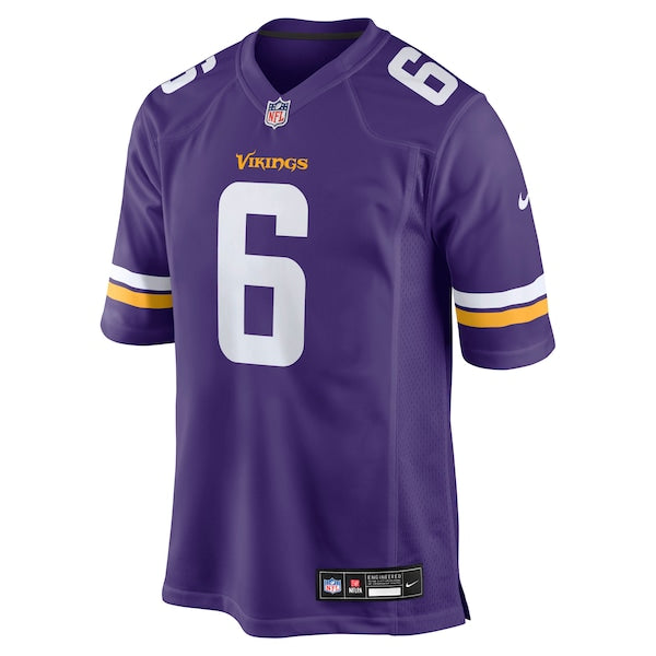 Dwight McGlothern Minnesota Vikings Nike Team Game Jersey - Purple - Image 2