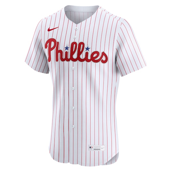 Trea Turner Philadelphia Phillies Nike Home Elite Jersey - White - Image 2