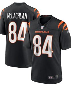 Tanner McLachlan Cincinnati Bengals Nike  Game Jersey -  Black