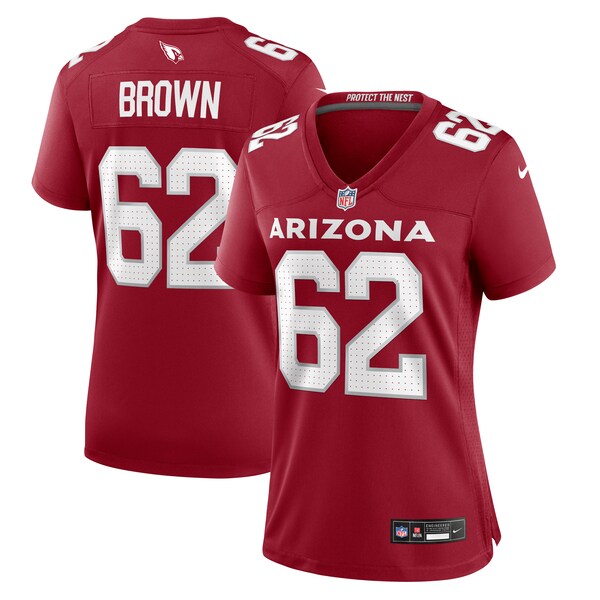Evan Brown Arizona Cardinals Nike Women's Game Jersey - Cardinal - Image 2