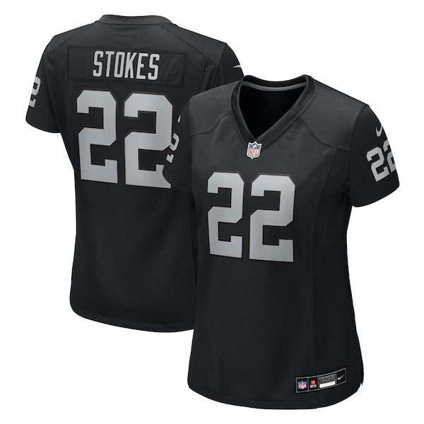 Eric Stokes Las Vegas Raiders Nike Women's Team Game Jersey - Black