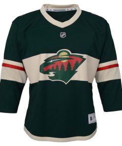 Alternative view of Minnesota Wild Youth Replica Jersey - Green