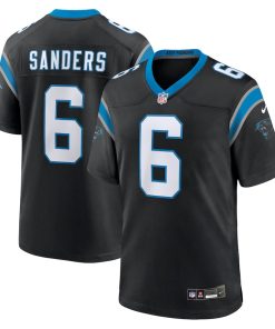 Miles Sanders Carolina Panthers Nike Team Game Jersey - Black