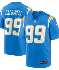 Jamaree Caldwell Los Angeles Chargers Nike Team Game Jersey -  Powder Blue