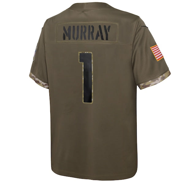 Kyler Murray Arizona Cardinals Nike Youth 2022 Salute To Service Player Limited Jersey - Olive - Image 3