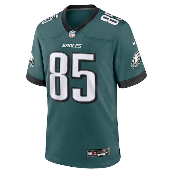 Albert Okwuegbunam Jr. Philadelphia Eagles Nike Team Game Jersey - Midnight Green - Image 2