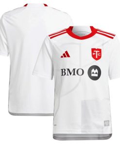 Toronto FC adidas Youth 2024 GTA Kit Replica Jersey?¨C White