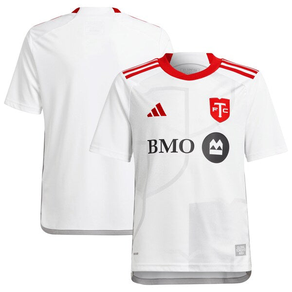 Toronto FC adidas Youth 2024 GTA Kit Replica Jersey?ยจC White