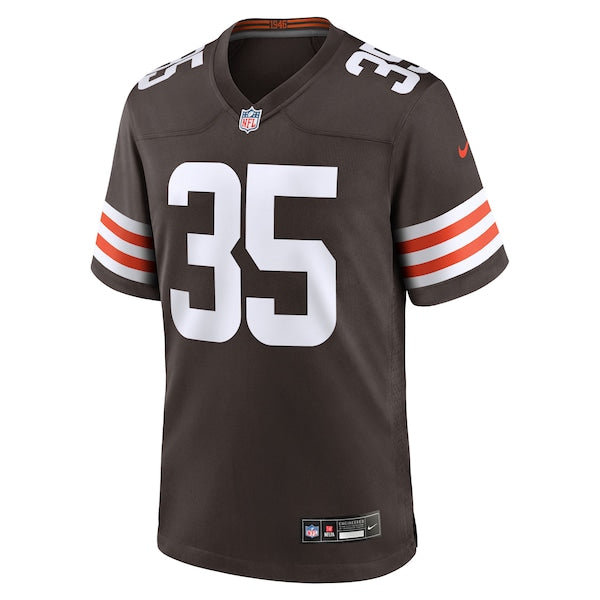 Raheim Sanders Cleveland Browns Nike Team Game Jersey - Brown - Image 2