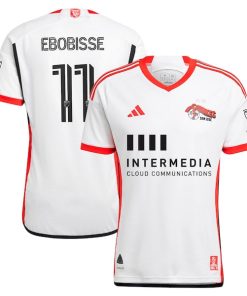 Jeremy Ebobisse San Jose Earthquakes adidas 2024 The 50 Kit Authentic Player Jersey - White