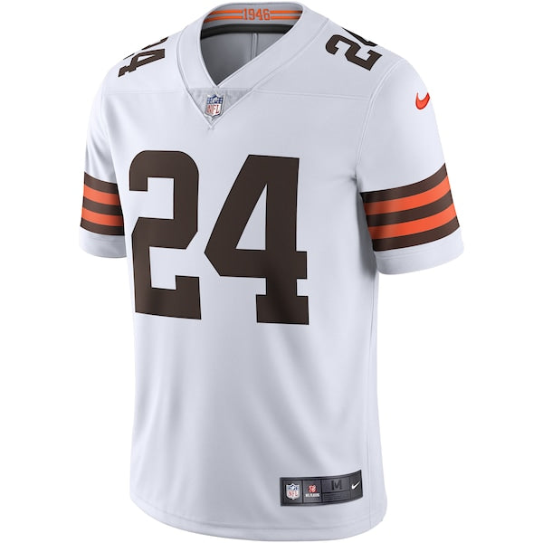 Nick Chubb Cleveland Browns Nike Vapor Limited Jersey - White - Image 2