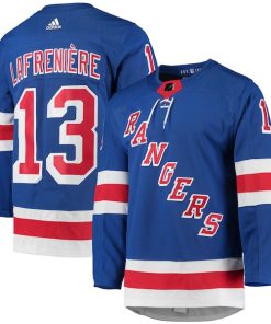 Alexis Lafreniere New York Rangers adidas Home Primegreen Authentic Player Jersey - Blue