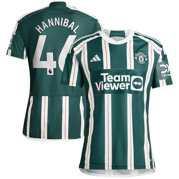 Hannibal Mejbri Manchester United adidas Replica Player Jersey?ยจC Green