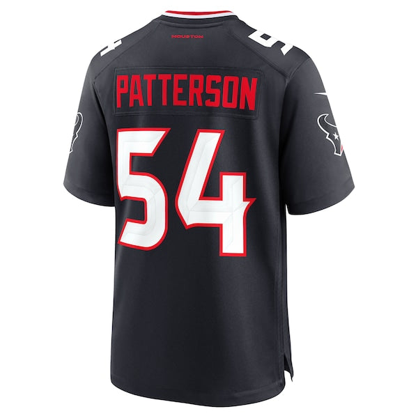 Jarrett Patterson Houston Texans Nike Team Game Jersey - Navy - Image 3